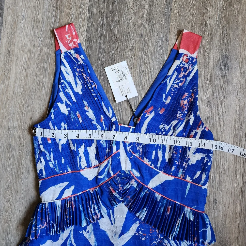 TANYA TAYLOR PARROT TULIP EVA DRESS - Picture 4 of 12